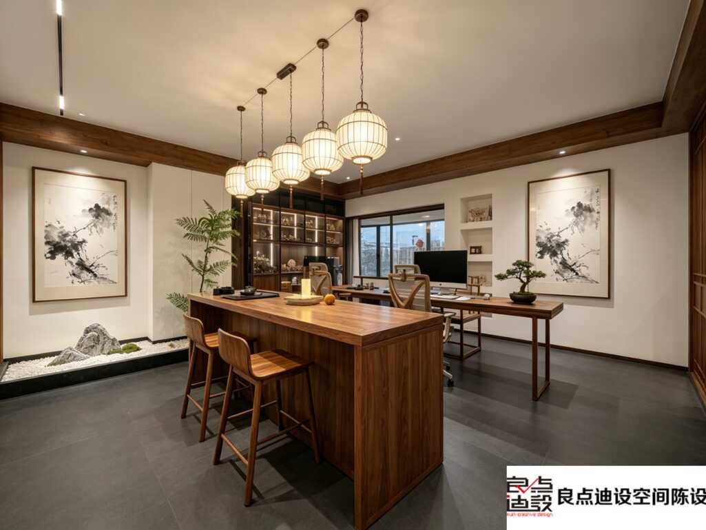 一居室软装设计|把小空间改出超出片的新中式氛围感✨